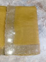 Stonework Saree - Image 3