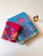 Linen Cotton Saree