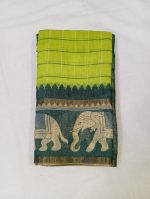 Linen Cotton Saree - Image 2