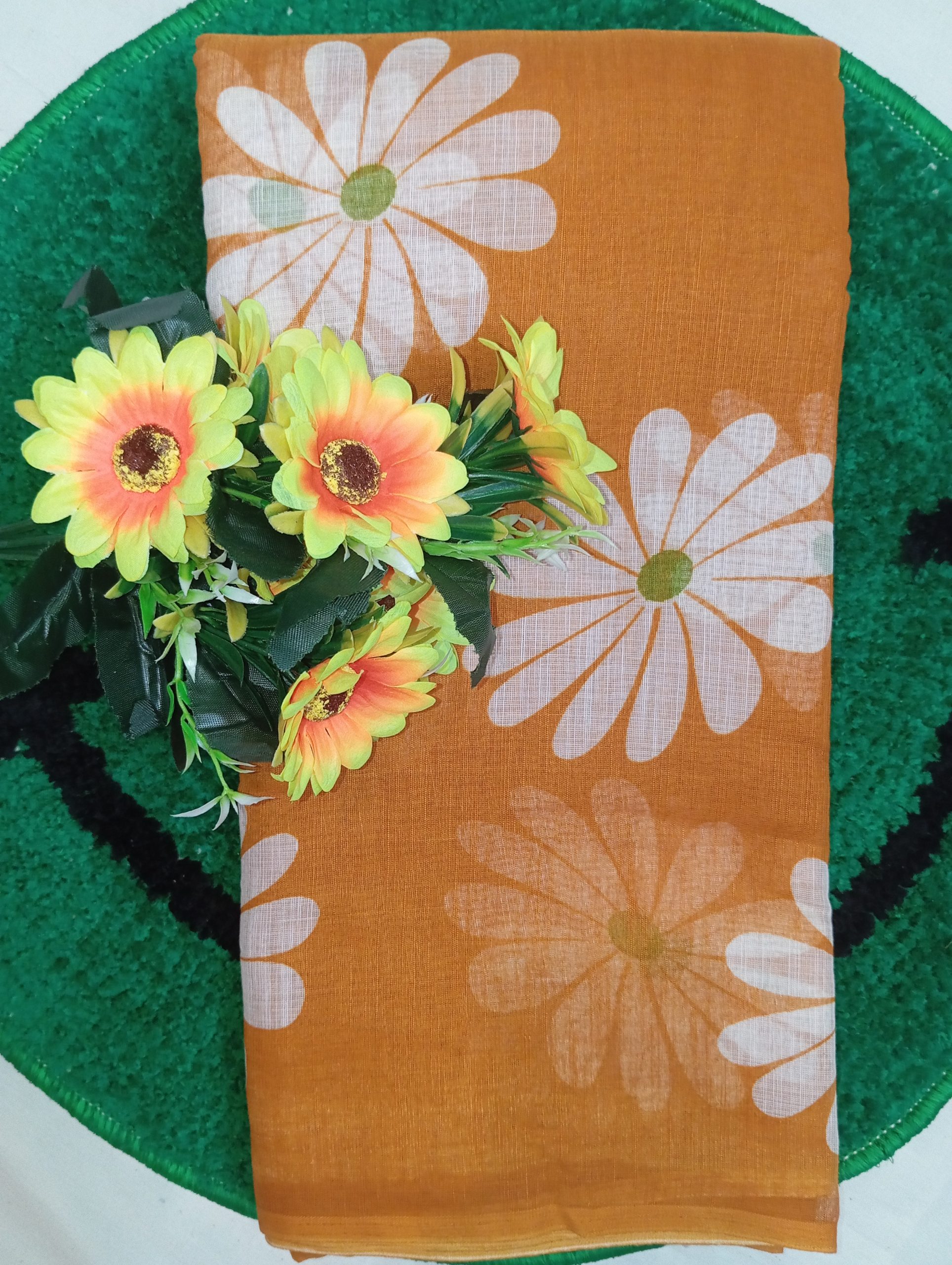 IMG_20260928_191926 Linen Cotton Saree - Image 1