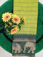 Linen Cotton Saree